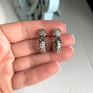 Brighton silver earrings